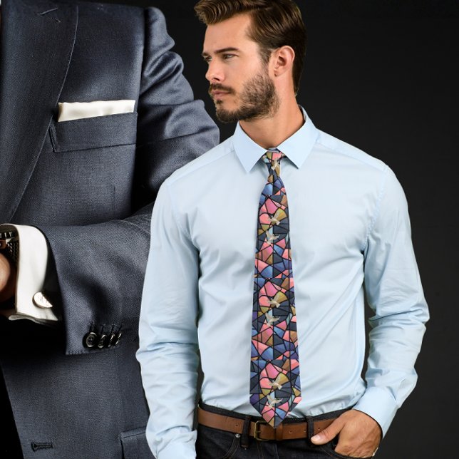 Buntglas mit Heilig-Geist-Taube Krawatte (Von Creator hochgeladen)