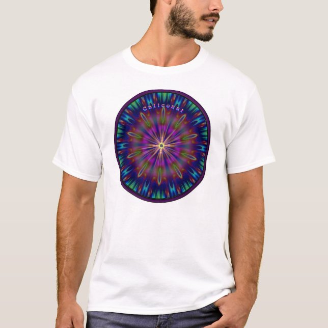 Buntglas MittelSun T-Shirt (Vorderseite)
