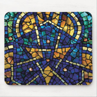 Buntglas-Mosaik Mousepad "Kaleidoskop "