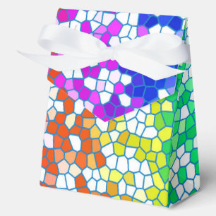 Buntglas-Muster Geschenkschachtel
