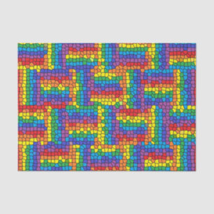 Buntglas-Seidenpapier Seidenpapier