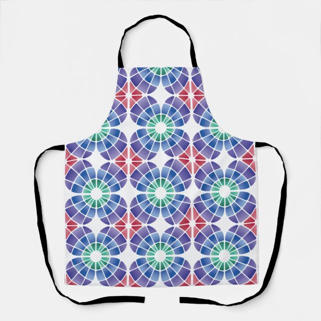 Buntglas (Tageslichtmuster) Schürze (Vorderseite)