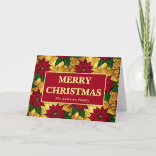 Buntglas-Weihnachtsstern Frohe Weihnachten