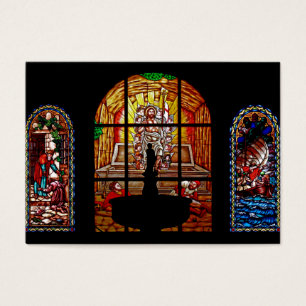 Buntglasjesus