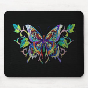 Buntglasschmetterling Mousepad