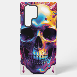 Buntiger Totenkopf Samsung Galaxy Hülle