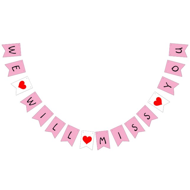 bunting banner (Alle)