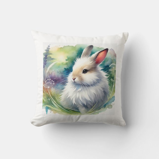 Bunyoro rabbit 270924AREF121 - Watercolor Kissen (Vorderseite)
