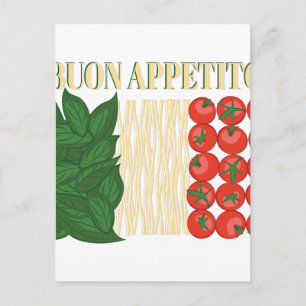 Buon Appetito Postkarte