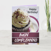 Buon companno Italian Birthday Card