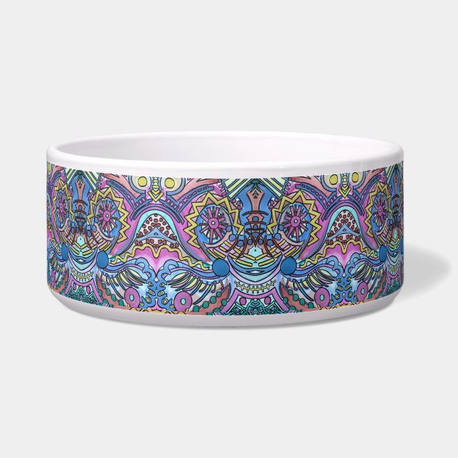 Buon Giorno-Abstraktes Muster Napf (Vorderseite)
