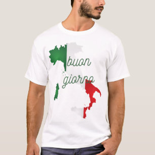 Buon giorno italienisch guten Morgen- italienische T-Shirt
