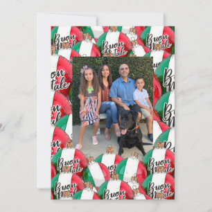 Buon Natale Christmas Grußkarte Einladung