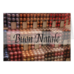 Buon Natale Christmas Ornaments