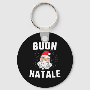 Buon natale christmasitaly italian santa babbo schlüsselanhänger