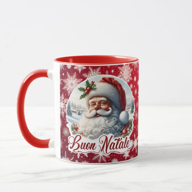 Buon Natale con Babbo Natale Italian Tasse (Links)