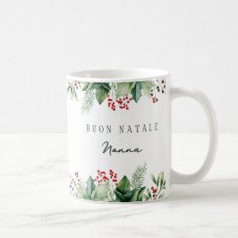 Buon Natale Custom Nonna Kaffeetasse
