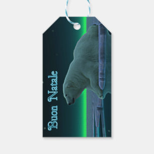 Buon Natale - Eiskantenpolar Geschenkanhänger