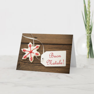 Buon Natale Feiertagskarte