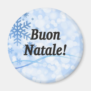 Buon Natale! Frohe Weihnachten im italienischen bf Magnet