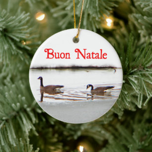 Buon Natale - Honkers - Kanadas Keramikornament