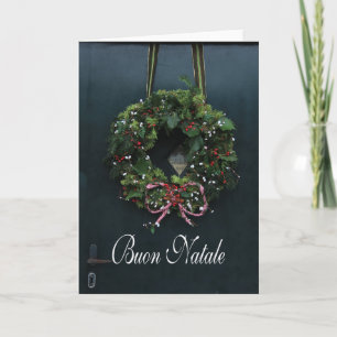 Buon Natale Italian Christmas Card Feiertagskarte