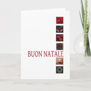 Buon Natale Italian Christmas Card Feiertagskarte