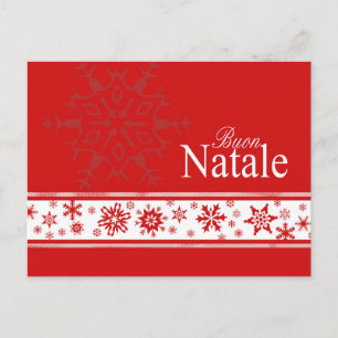Buon Natale Italian Christmas Card Feiertagspostkarte