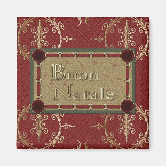 Buon Natale Magnet (Vorne)