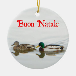 Buon Natale - Mallards Keramik Ornament