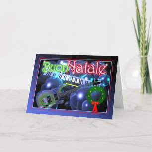 Buon Natale -Merry Christmas Feiertagskarte