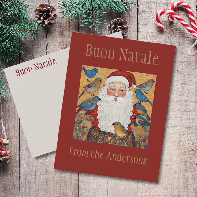 Buon Natale Postcard Feiertagspostkarte (Von Creator hochgeladen)