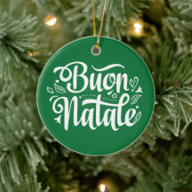 Buon Natale Simple Green