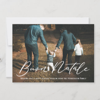 Buon Natale Weihnachtskarte Feiertagskarte