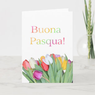 Buona Pasqua Italian Happy Oaster Feiertagskarte
