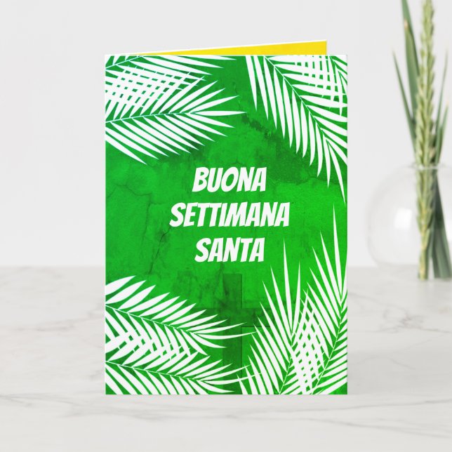 Buona Settimana Santa Holy Week Karte (Vorderseite)