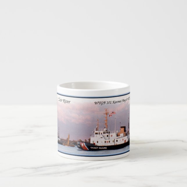 Buoy Schlewing St. Clair River Espresso Tasse (Vorderseite)