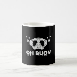 Buoy Scuba Diver Ocean Deep Sea Funny Kaffeetasse