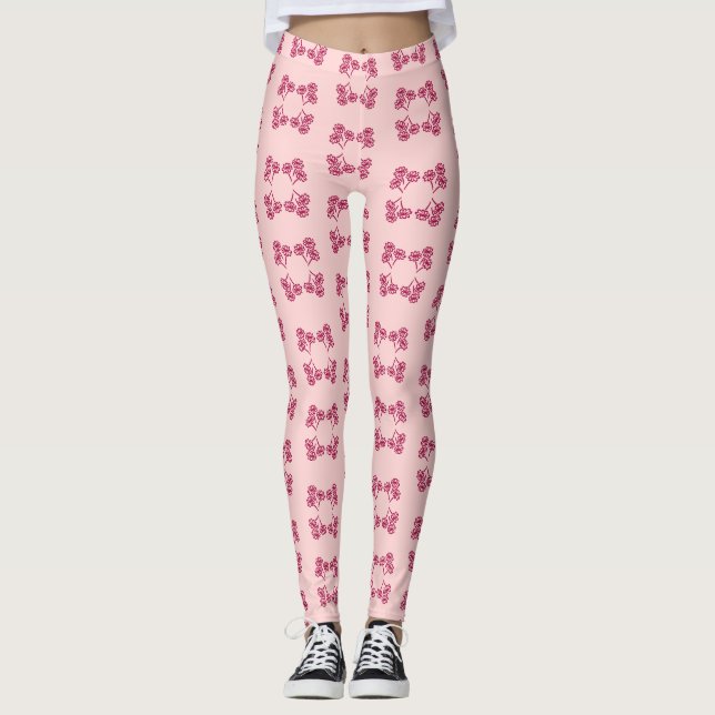 Buquet nahtlose Leggins (Vorderseite)
