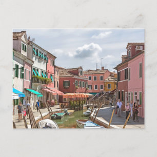 Burano. #10. postkarte