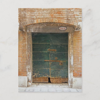Burano Door Postkarte
