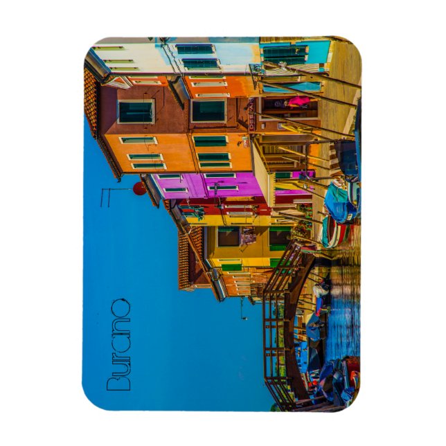 Burano, Italien Flexible Magnet (Vertikal)