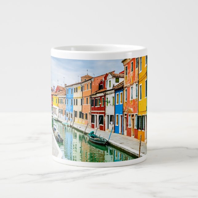 Burano, Italien Jumbo-Tasse (Vorderseite)