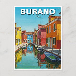 Burano Italien Postkarte