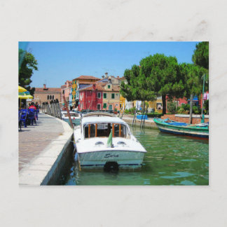 Burano, Italien-Postkarte Postkarte