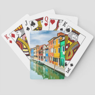 Burano, Italien Spielkarten