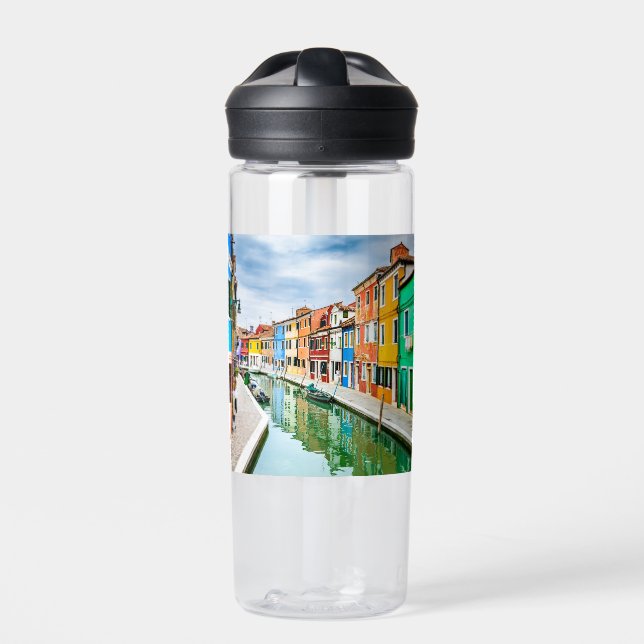 Burano, Italien Trinkflasche (Vorderseite)