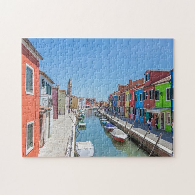 Burano-Kanal-Puzzle Puzzle (Horizontal)