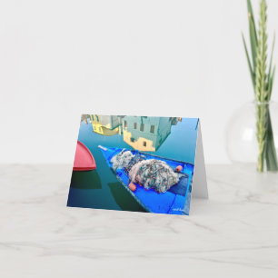 Burano-Reflexionen Dankeskarte