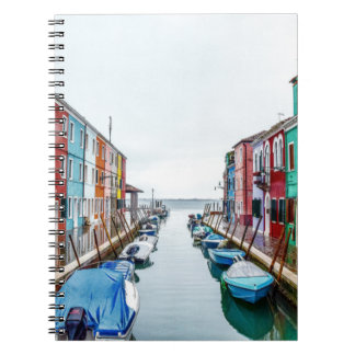 Burano Venedig Metropolitan Stadt Venedig Italien Notizblock